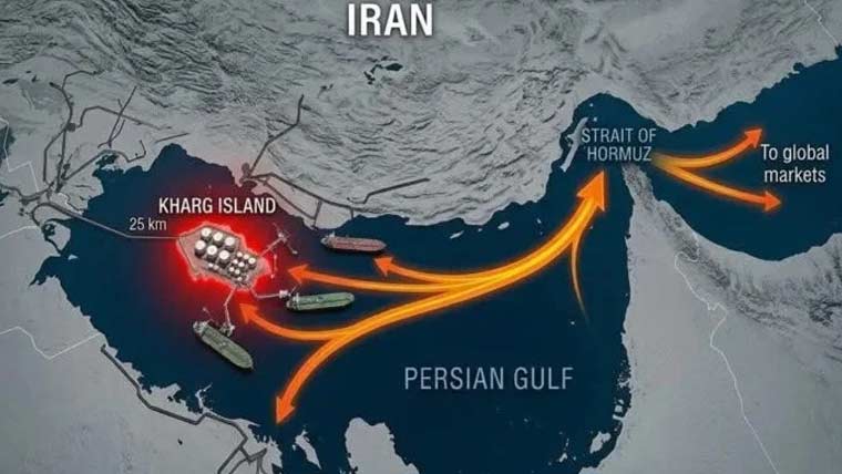 خارگ جزیرے پر جنگ کیلئے ایران کی تیاریاں، بارودی سرنگیں بچھا دیں