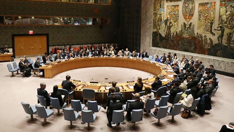 روس کی درخواست پر سلامتی کونسل کا ایران جنگ پر بند کمرہ اجلاس آج طلب