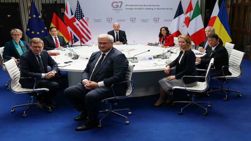 G7 foreign ministers demand an end to attacks on civilians in Iran war