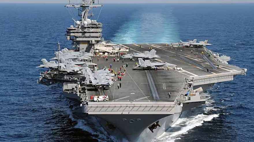 US to deploy third aircraft carrier to Middle East amid rising tensions