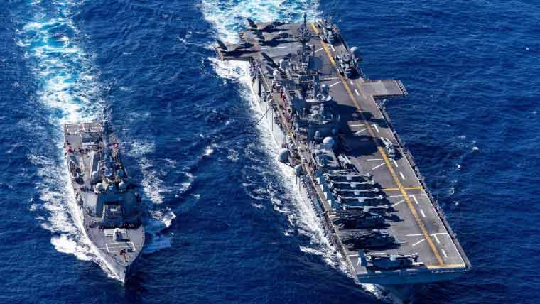 3500 اضافی امریکی میرین مشرق وسطیٰ پہنچ گئے: سینیٹ کام کی تصدیق