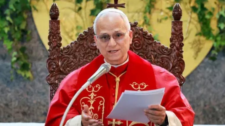 خدا ان رہنماؤں کی دعائیں نہیں سنتا جن کے ہاتھ خون سے رنگے ہوں: پوپ لیو