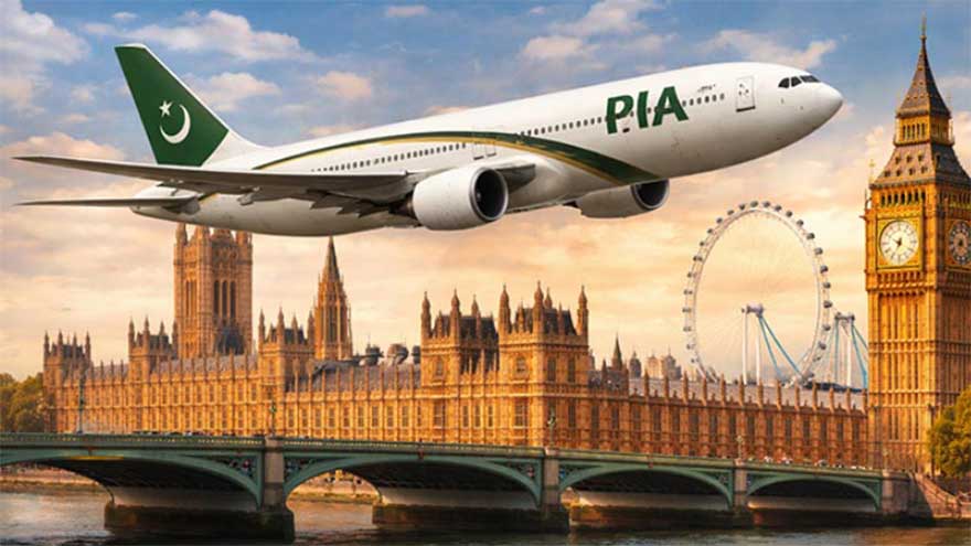 First PIA flight in six years lands at London's Heathrow Airport