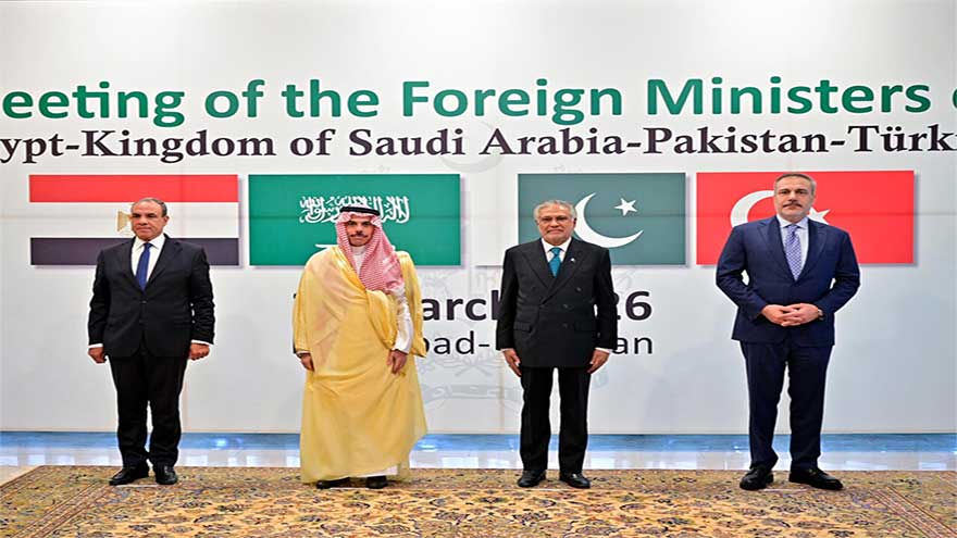 Pakistan says growing support for its Mideast war talks plan