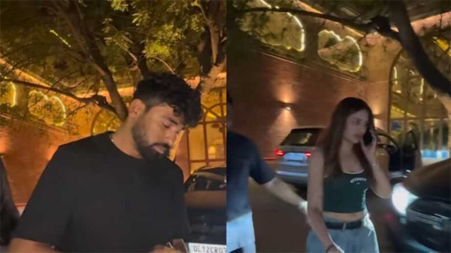 Mohammed Siraj, Mahira Sharma spotted at same cafe