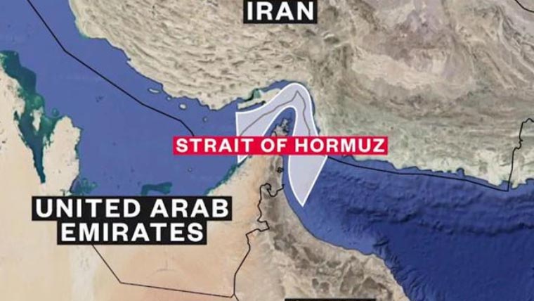 ایران کا آبنائے ہرمز کے نظام میں بڑی تبدیلی لانے کا اعلان