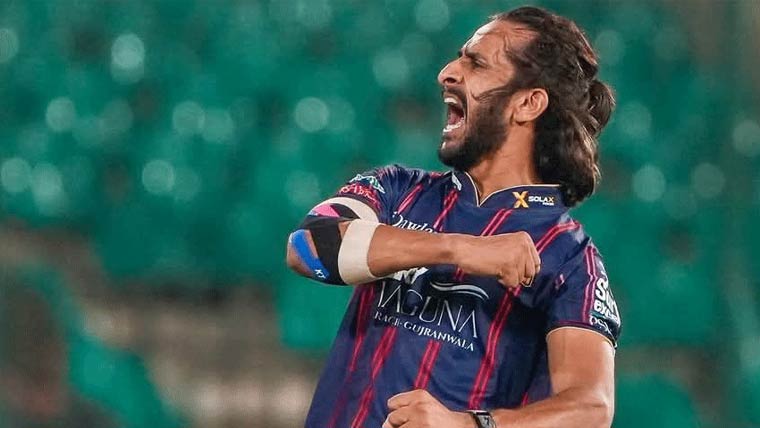 کراچی کنگز کے فاسٹ بولر حسن علی پر جرمانہ عائد