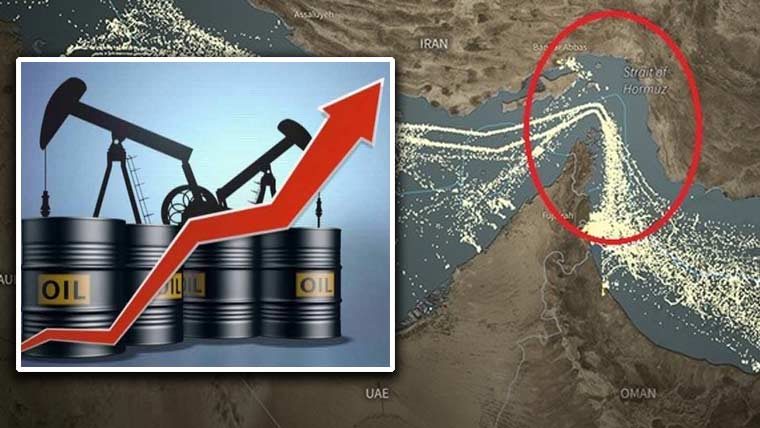 آبنائے ہرمز کی بندش کو ایک ماہ مکمل، تیل کی قیمتوں میں ہوشربا اضافہ