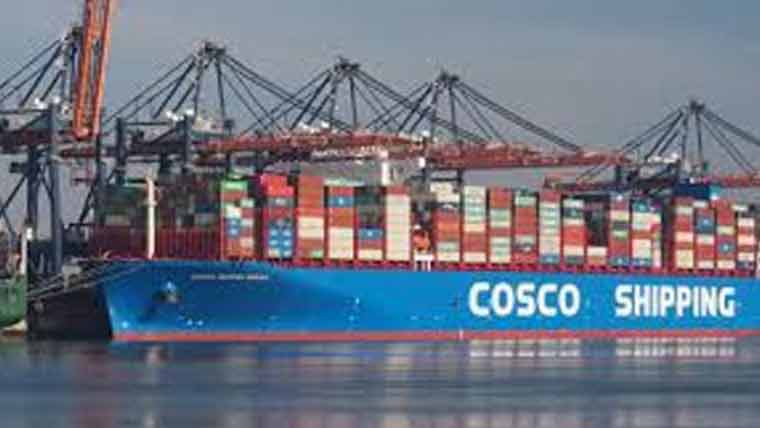 چین کی بڑی شپنگ کمپنی کوسکو کے دو جہاز آبنائے ہرمز سے گزرنے میں کامیاب