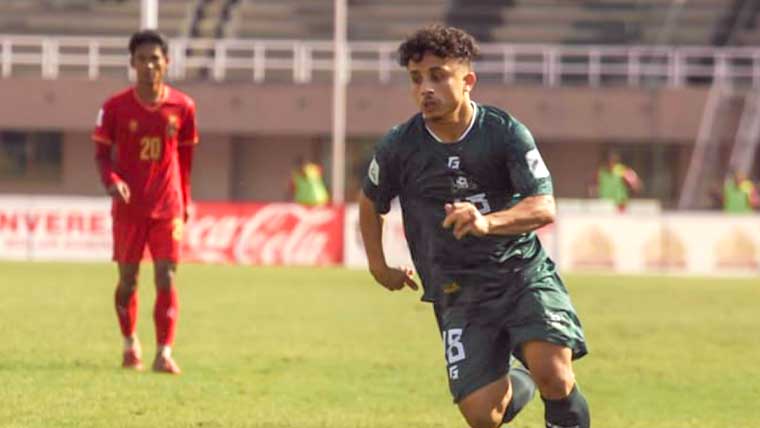 ایشین کپ کوالیفائرز: میانمار نے پاکستان کو شکست دے دی