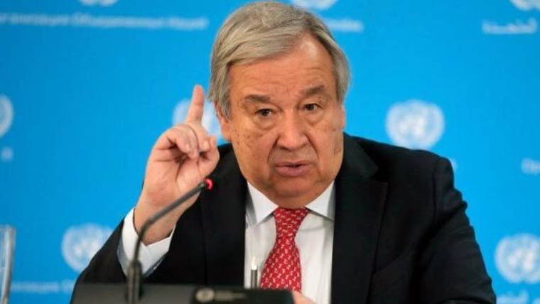 آبنائے ہرمز میں پابندیاں عالمی معیشت کا گلا گھونٹ رہی ہیں: سیکرٹری جنرل اقوام متحدہ