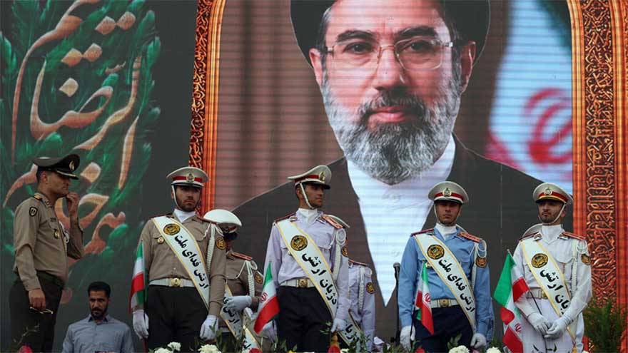 Iran's supreme leader defies US blockade as oil prices soar