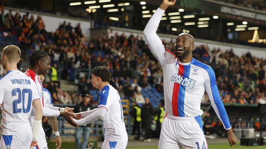 Crystal Palace beat Shakhtar to close in on Conference League final