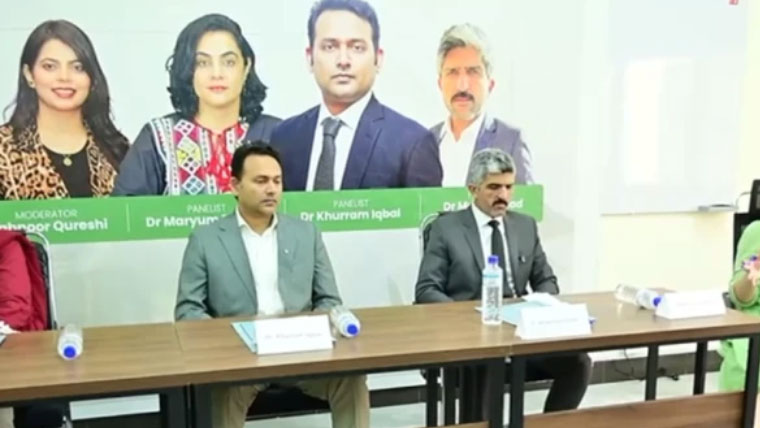 معرکہ حق کے حوالے سے قائداعظم یونیورسٹی میں کیمپس ٹاک کا انعقاد
