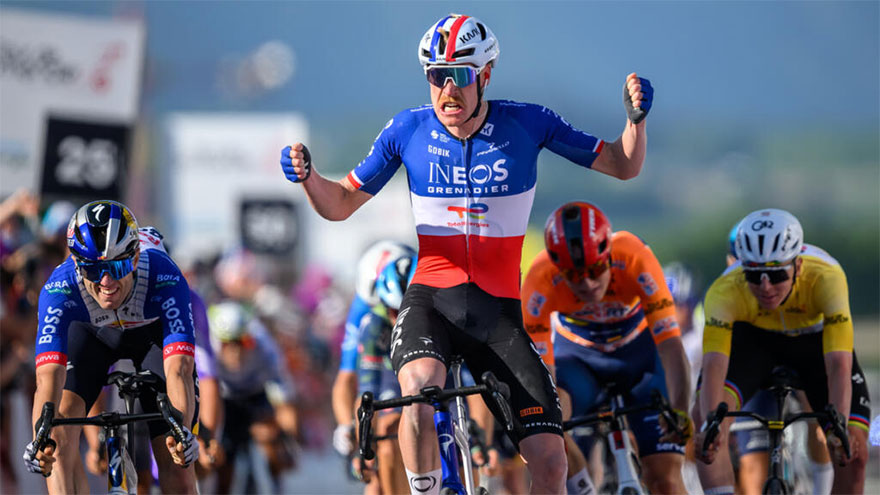 Godon raises game to take Romandie stage and revenge over leader Pogacar