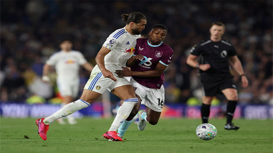 Leeds beat Burnley to virtually secure Premier League survival