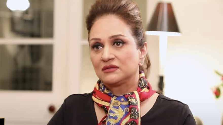 Bushra Ansari reacts to viral impersonation video
