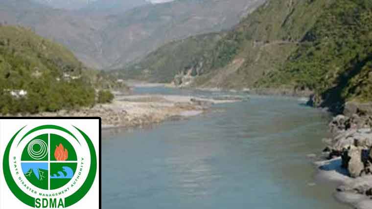 مقبوضہ کشمیر کے دریاؤں میں پانی کے بہاؤ میں اضافہ، مظفرآباد میں الرٹ جاری
