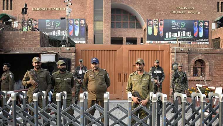 پی ایس ایل گیارہ کا فائنل: سکیورٹی کے سخت انتظامات