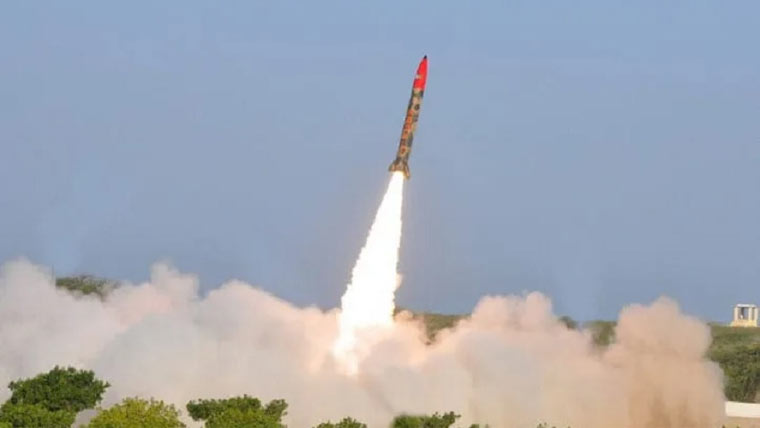 ابدالی میزائل کے کامیاب تجربے نے دشمن کی نیندیں اڑا دیں