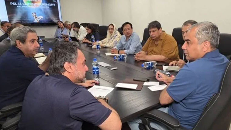 چیئرمین پی سی بی محسن نقوی کی زیر صدارت اجلاس، فائنل میچ کے انتظامات کا تفصیلی جائزہ