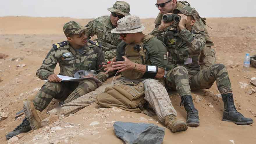 Two US troops missing during African Lion exercise in Morocco