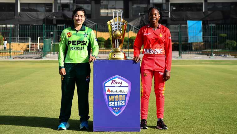 پاکستان اور زمبابوے کی ویمنز کرکٹ ٹیموں کے درمیان ون ڈے سیریز کا آغاز سے کل ہوگا