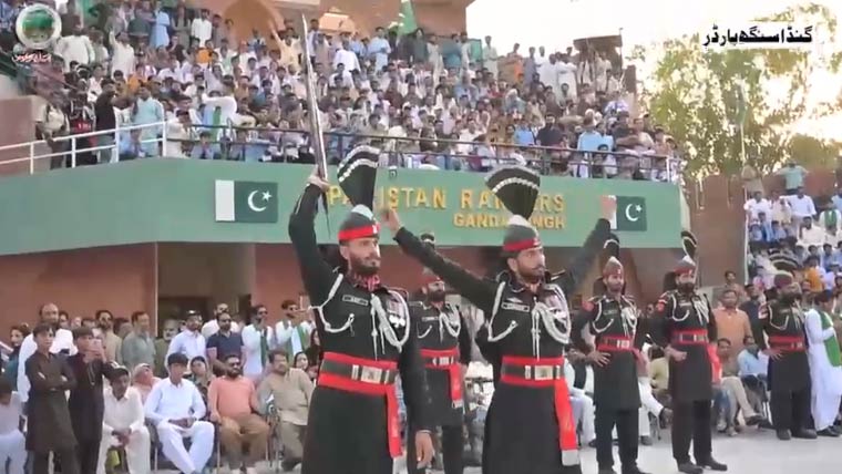 معرکہ حق کی فتح کا ایک سال مکمل ہونے پرگنڈا سنگھ بارڈر پر شاندار تقریب