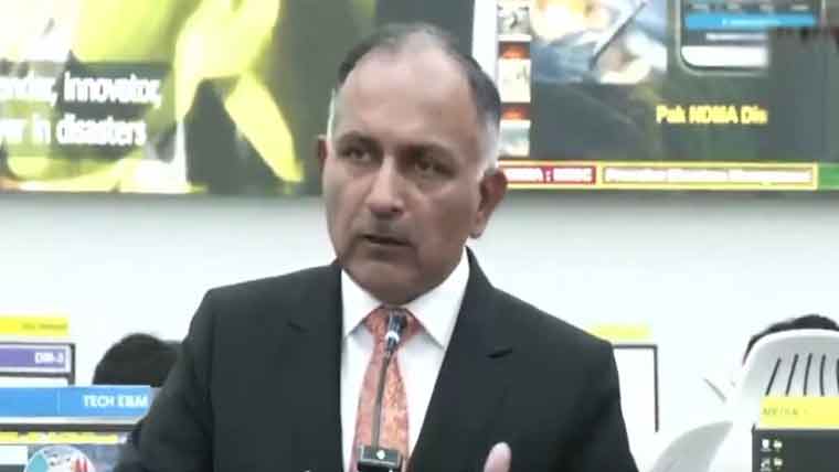 موسمیاتی تبدیلیوں سےمتاثرہ ملکوں میں پاکستان سرفہرست ہے: چیئرمین این ڈی ایم اے
