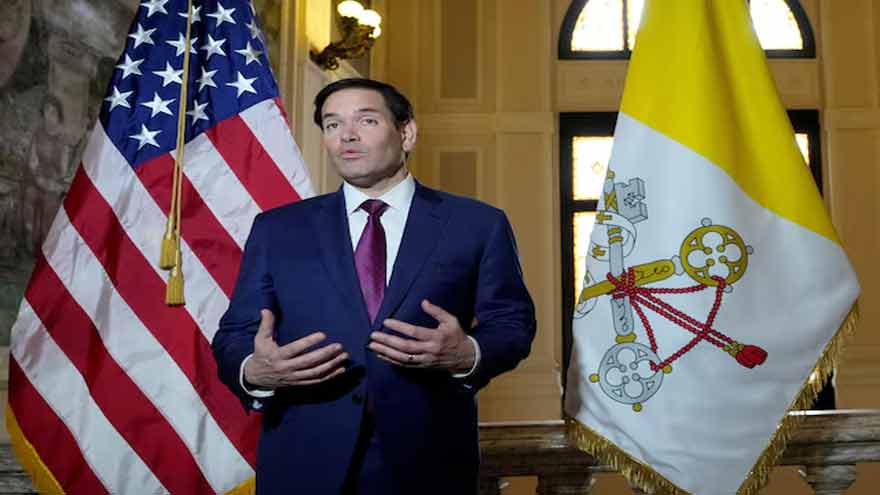 Rubio to travel to Italy May 6-8, State Dept says after tensions with pope