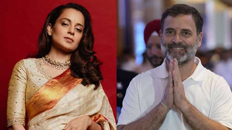Kangana Ranaut denies marriage claim with Rahul Gandhi