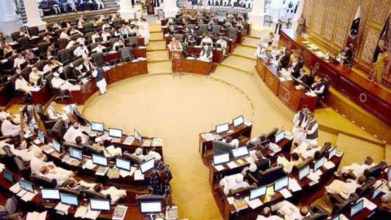 کے پی اسمبلی میں مولانا ادریس کے قتل کیخلاف مذمتی قرارداد جمع