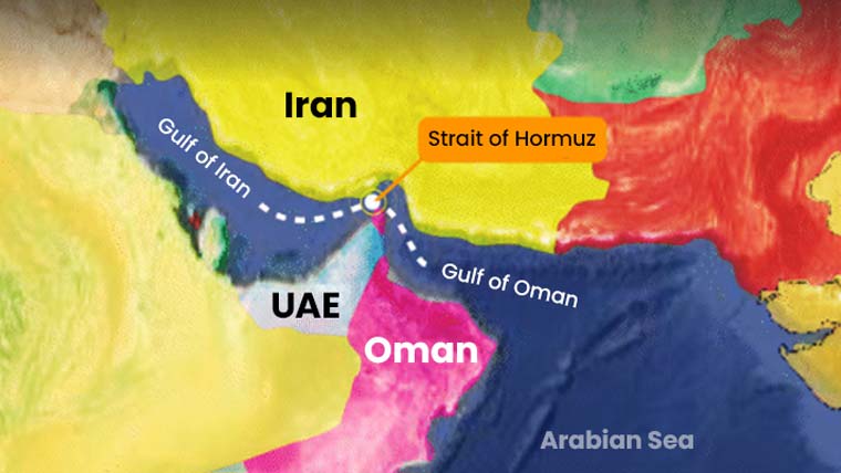 ایران نے آبنائے ہرمز میں جہازوں کی آمد و رفت کیلئے نیا نظام متعارف کروا دیا