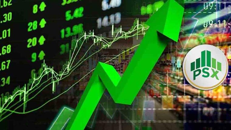 پاکستان سٹاک ایکسچینج میں کاروبار کا مثبت زون میں آغاز