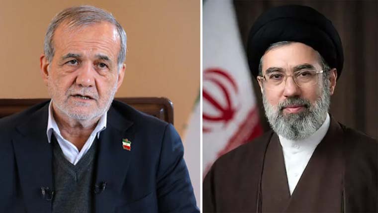 ایرانی صدر مسعود پزشکیان کی سپریم لیڈر مجتبیٰ خامنہ ای سے طویل ملاقات