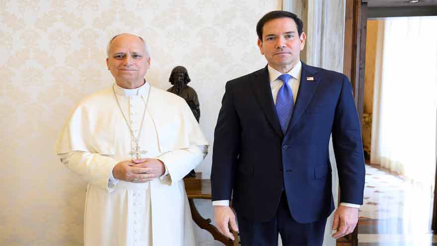 Rubio says US ties with Church can withstand Trump's criticism of Pope Leo