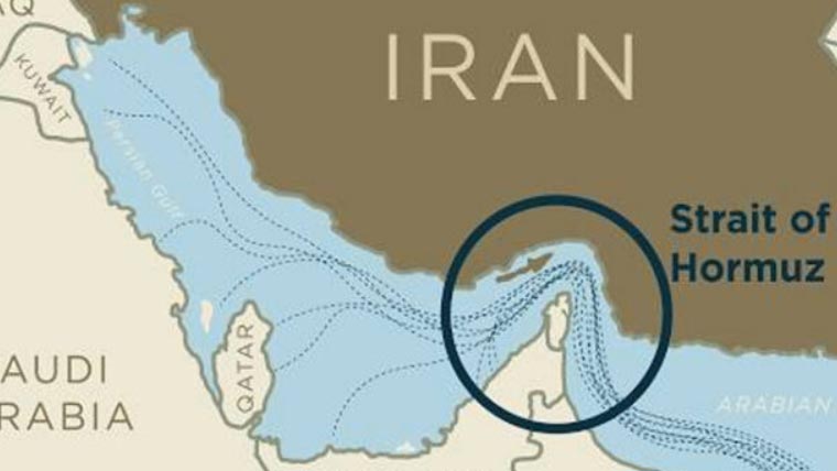 ایران نے آبنائے ہرمز میں ٹرانزٹ فیس لینے کیلئے بحری اتھارٹی قائم کردی