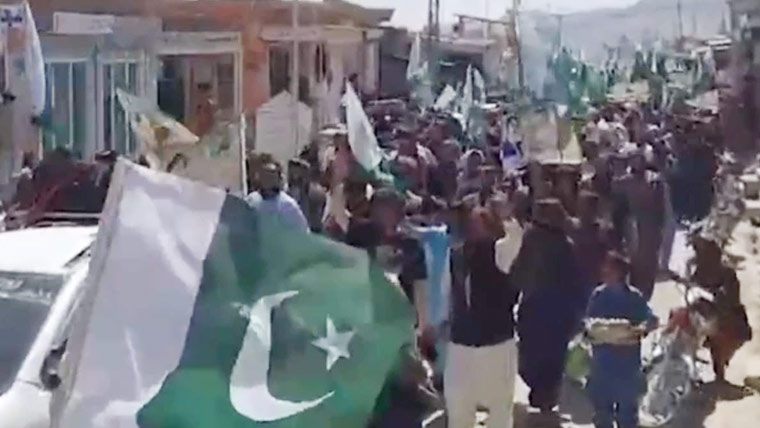 معرکہ حق کی  کامیابی  کا ایک سال مکمل، بلوچستان بھر میں ریلیاں