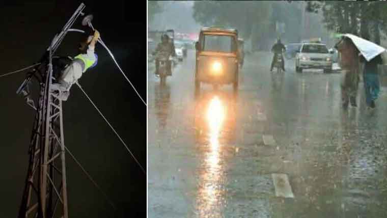 خیبرپختونخوا میں بارش سے 159فیڈر ٹرپ کر گئے، کئی علاقوں کی بجلی بند