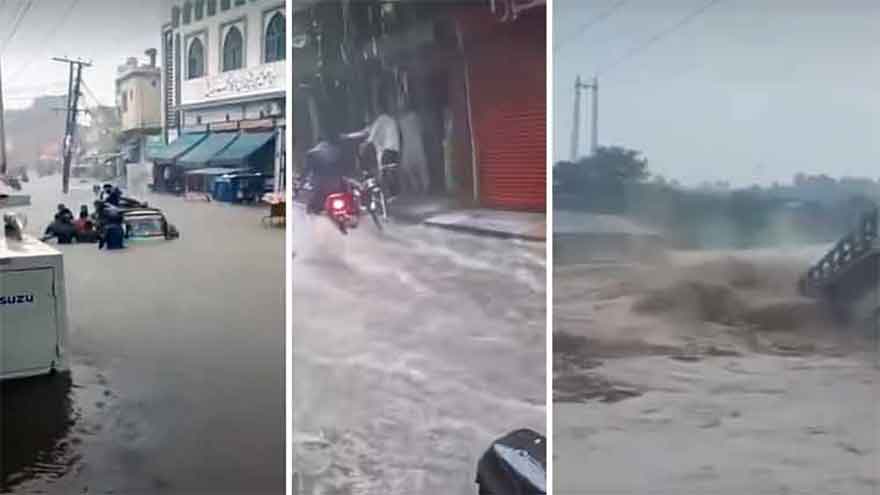 Heavy rains in KP trip 159 feeders, two killed in rain-related incidents