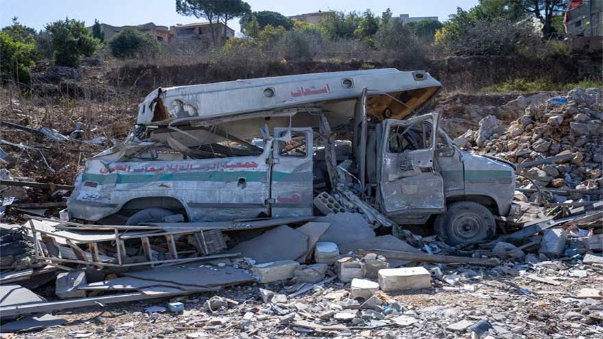 Medics among 51 killed in Israeli attacks on Lebanon in past 24 hours