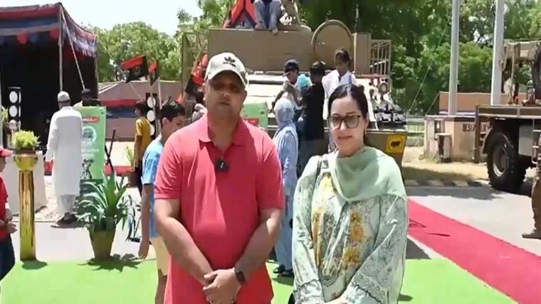 معرکہ حق کو ایک سال مکمل، ملیر گیریژن کراچی میں ویپن اینڈ ایکوئپمنٹ ڈسپلے کا انعقاد