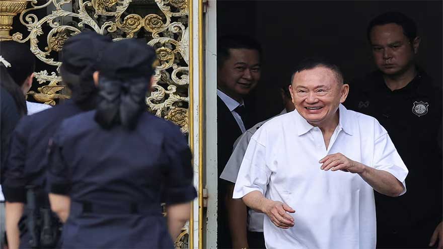 Thailand's former PM Thaksin freed from prison