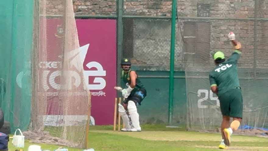 Babar Azam back in nets before crucial second Test against Bangladesh