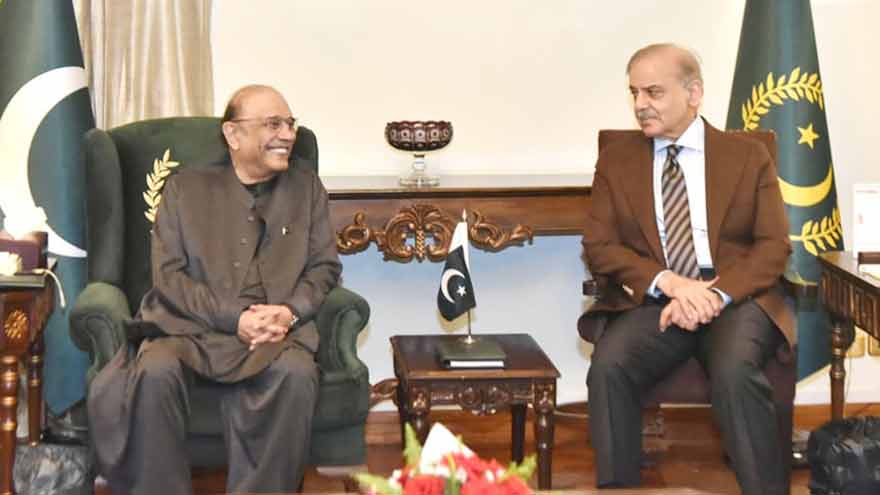 President Zardari, PM Shehbaz discuss evolving regional situation
