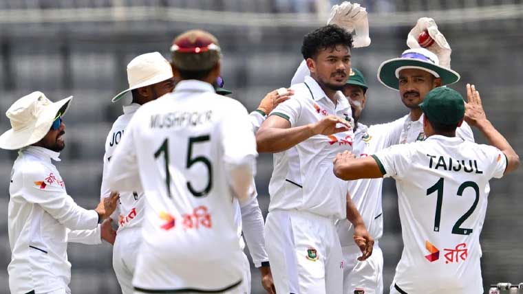 بنگلادیش نے پاکستان کو ٹیسٹ میچ میں ہرا کر نئی تاریخ رقم کردی