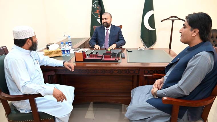 وزیراعلیٰ بلوچستان سرفراز احمد بگٹی سے مختلف وفود کی الگ الگ ملاقاتیں