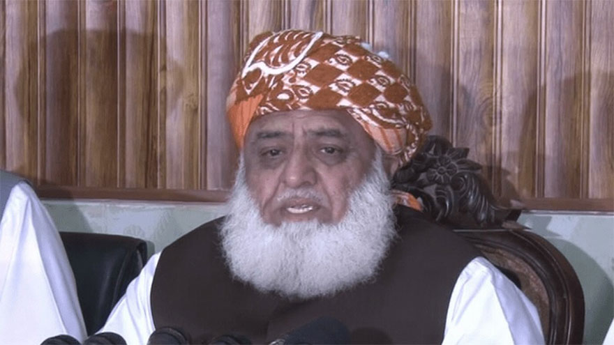Fazlur Rehman reaches Karachi on six-day visit