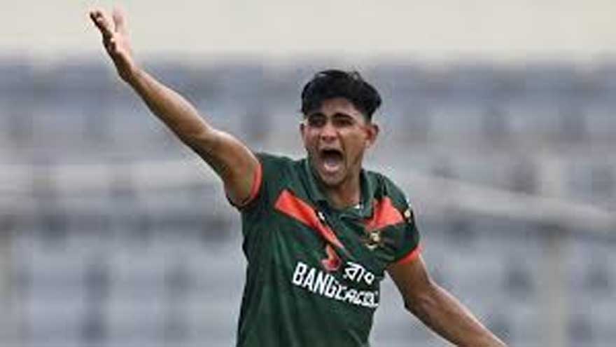 Bangladesh fast bowler Nahid Rana wins ICC Player of the Month award