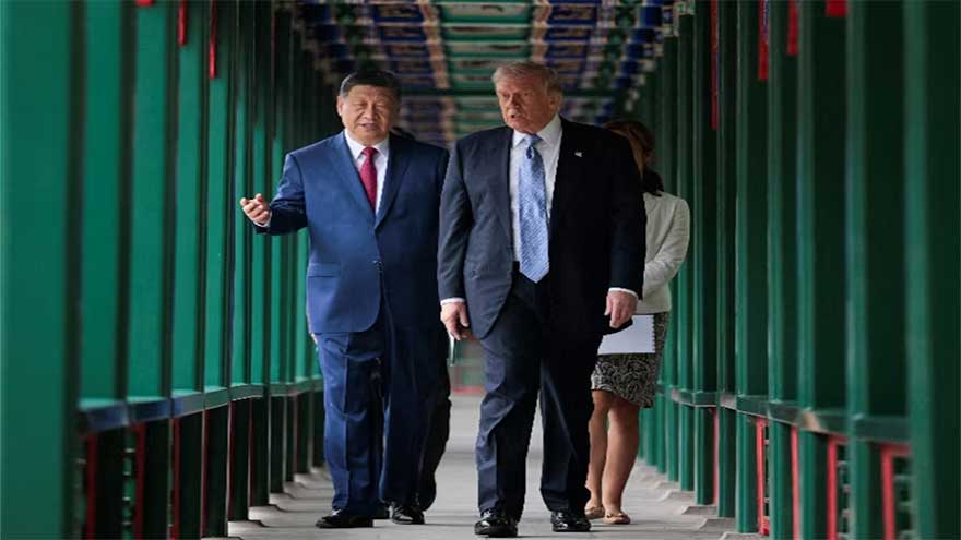Trump leaves Beijing with few wins but warm words for Xi